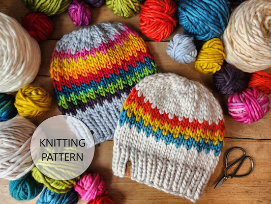 Every Little Bit Beanie Knitting Pattern