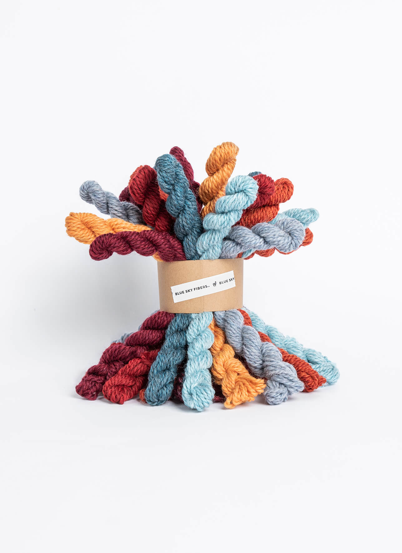 Blue Sky Fibers | Woolstok Worsted Bundle | Fire and Ice