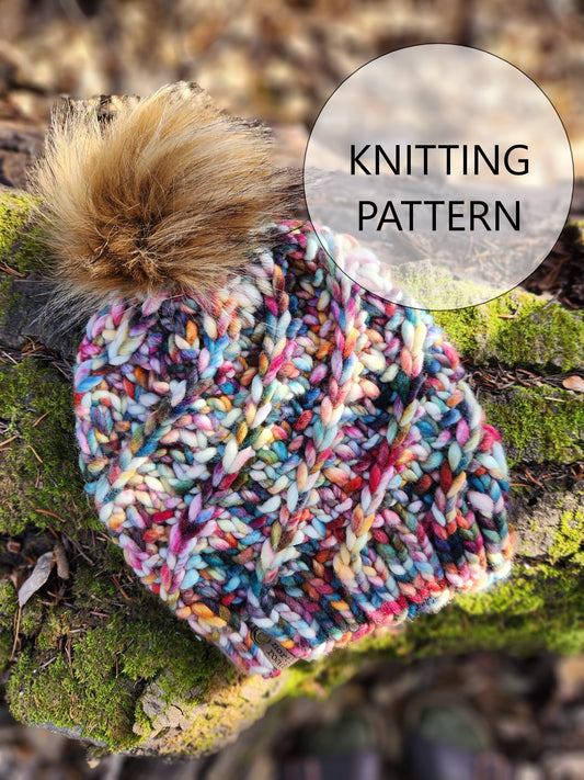 North Road Hat Knitting Pattern