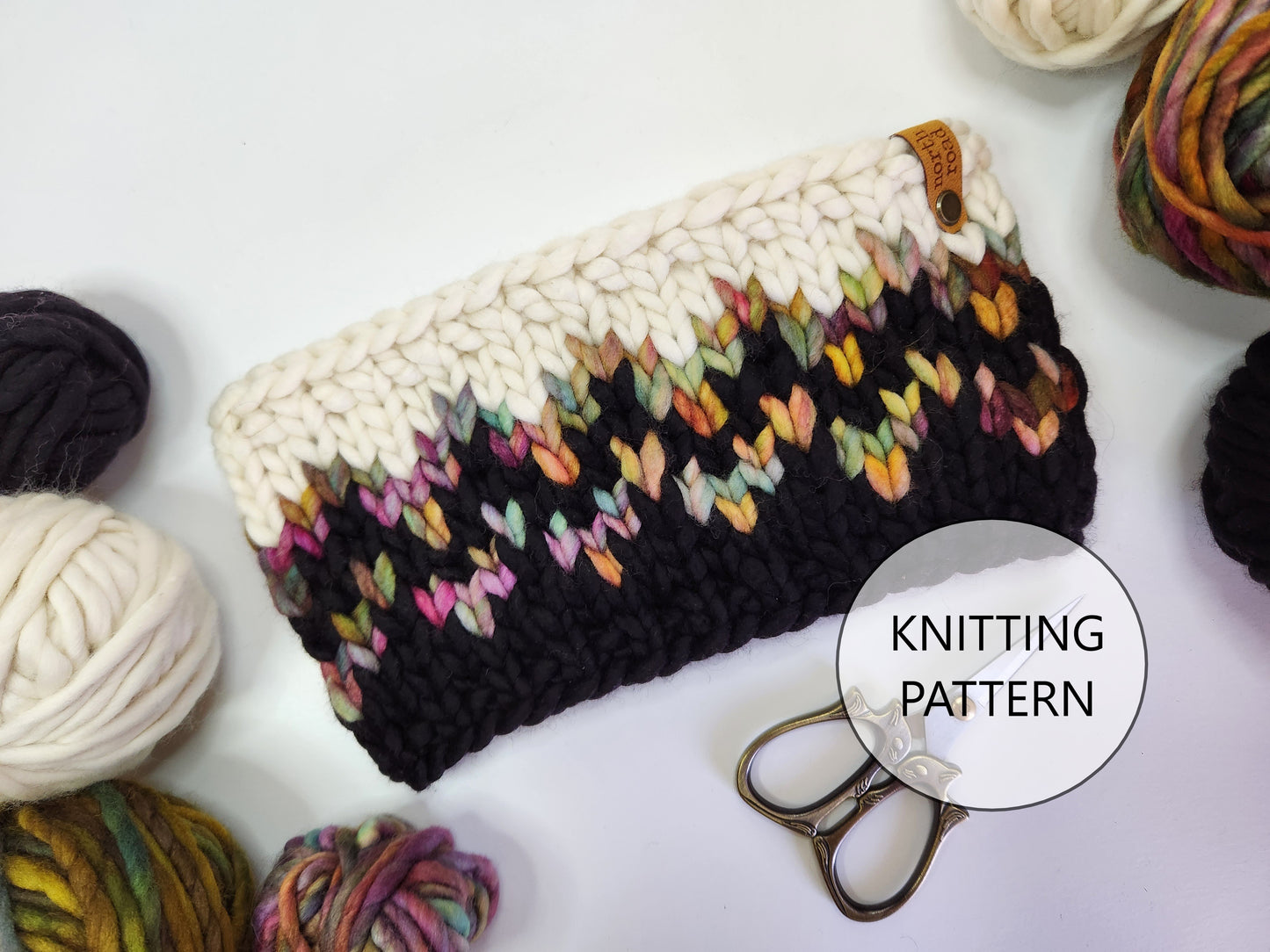 Aurora Glow Headband Knitting Pattern