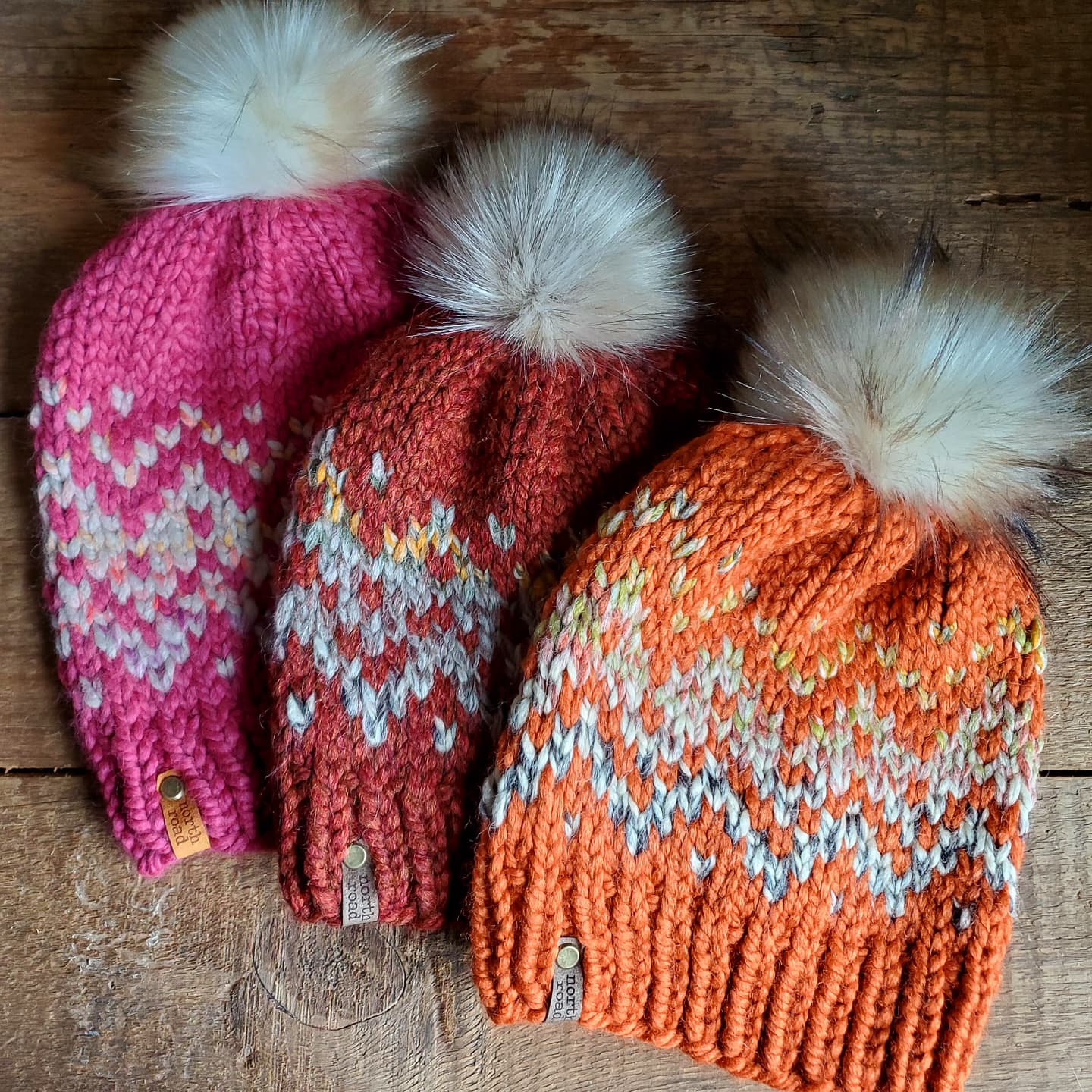 Sawtooth Mountains Hat Knitting Pattern