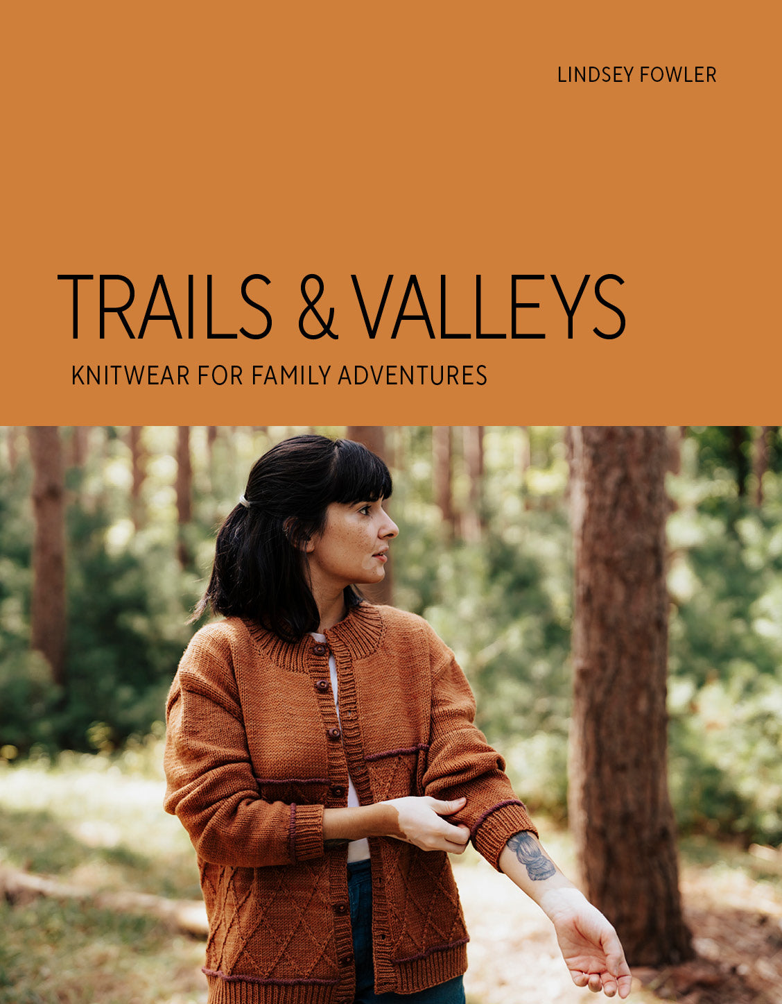 Trails and Valleys Knitting Patterns Book