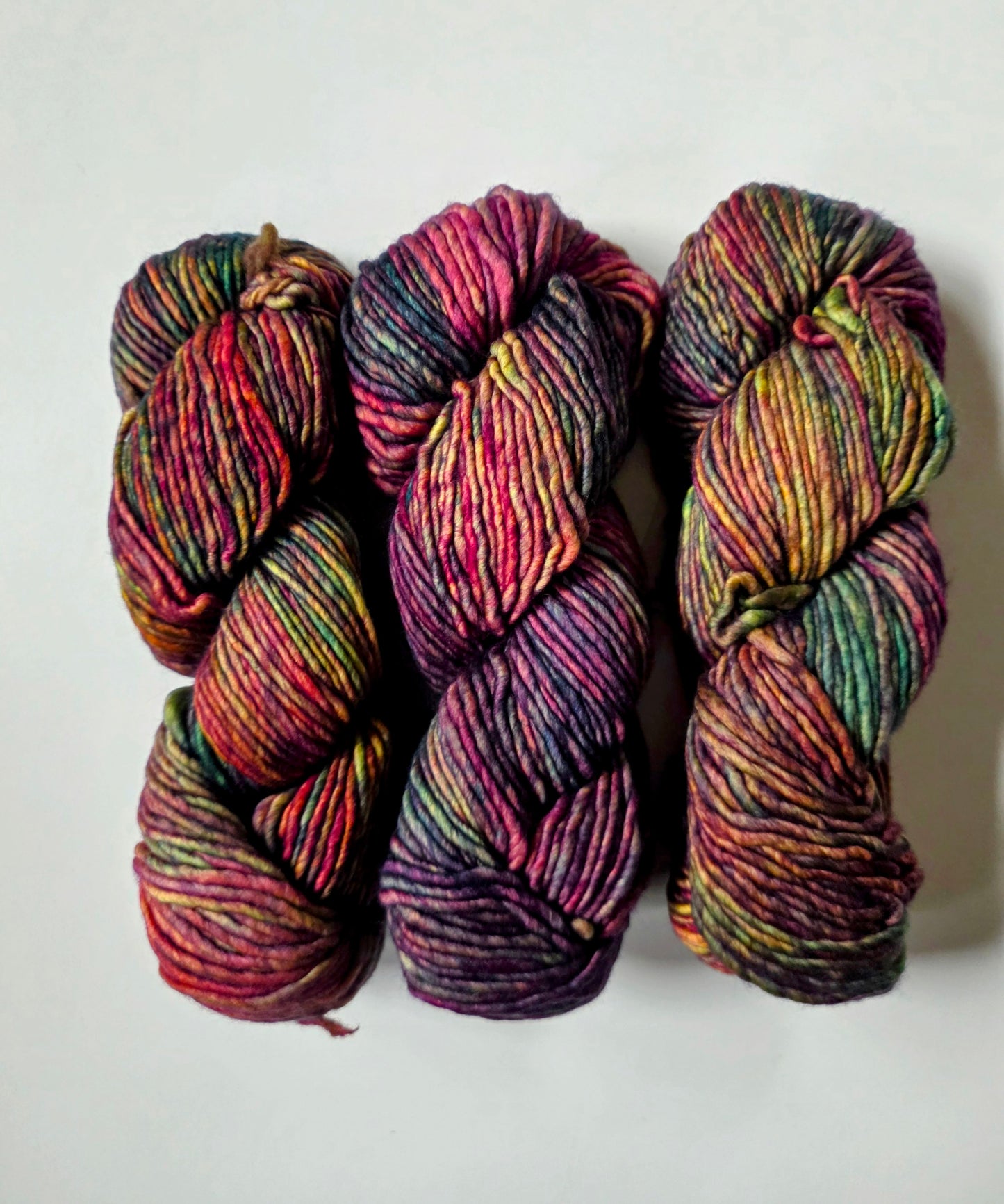 Malabrigo | Mecha | Arco Iris | North Road Knits | Hand Dyed | Merino Wool | Bulky Yarn | Single Ply | 100% Superwash Merino Wool