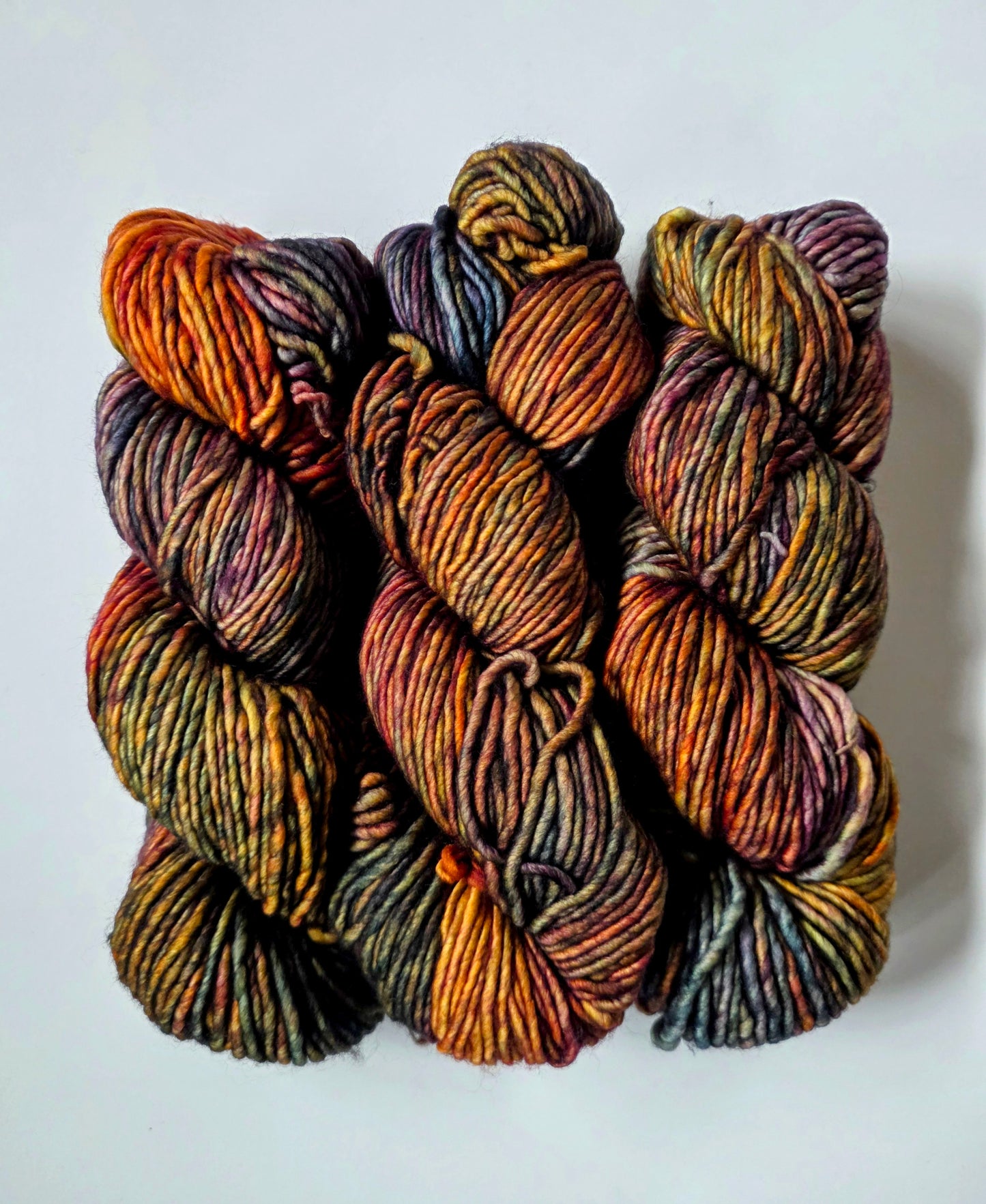 Malabrigo | Mecha | Piedras | North Road Knits | Hand Dyed | Merino Wool | Bulky Yarn | Single Ply | 100% Superwash Merino Wool