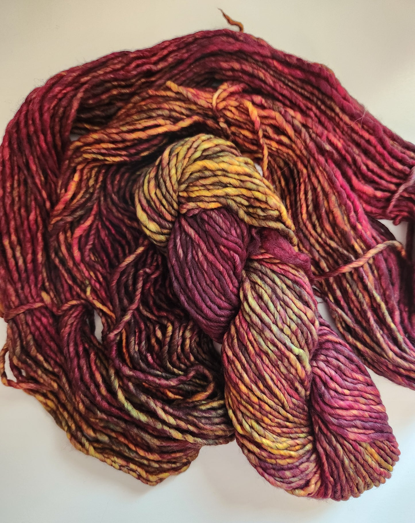 Malabrigo | Noventa | Petrichor | North Road Knits | Hand Dyed | Merino Wool | Bulky Yarn | 100% Superwash Merino | Single Ply Twisted