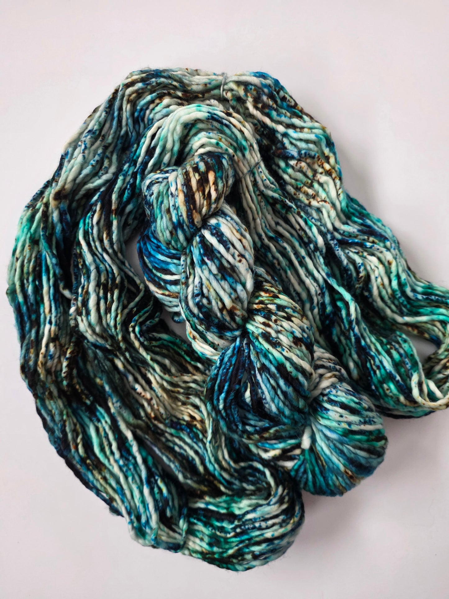 Malabrigo | Noventa | Sea Horse | North Road Knits | Hand Dyed | Merino Wool | Bulky Yarn | 100% Superwash Merino | Single Ply Twisted