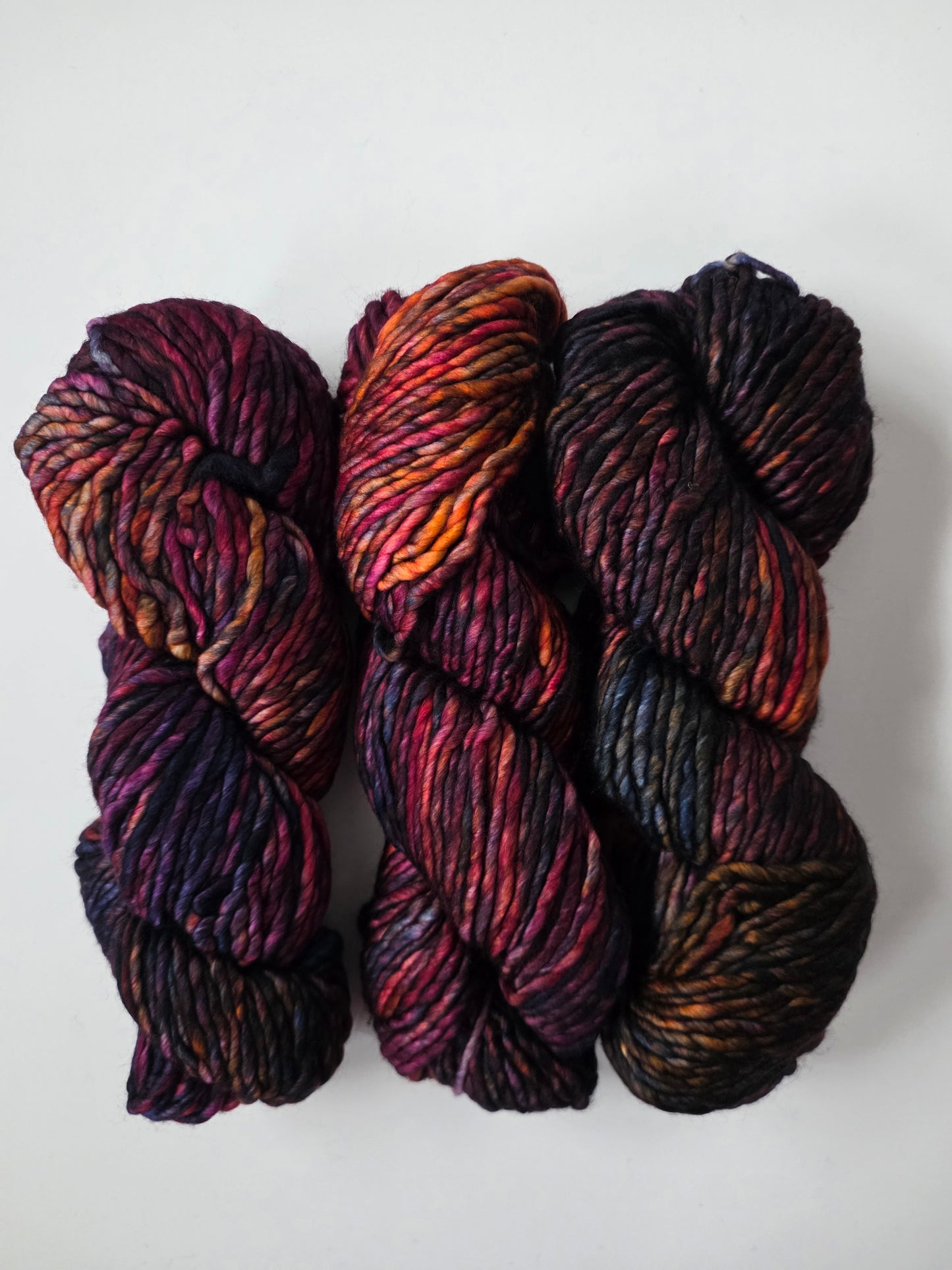 Malabrigo | Noventa | Talisman | North Road Knits | Hand Dyed | Merino Wool | Bulky Yarn | 100% Superwash Merino | Single Ply Twisted