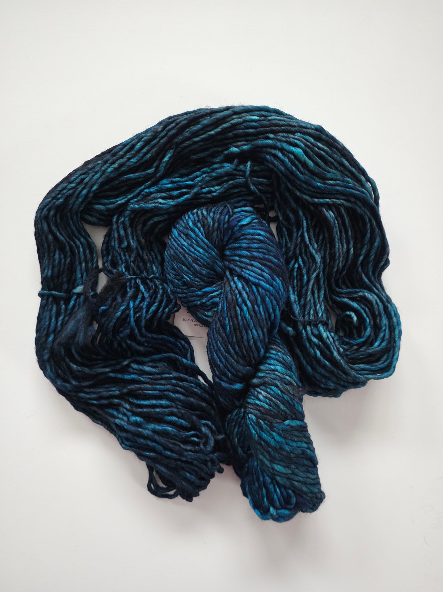 Malabrigo | Noventa | Under The Sea | North Road Knits | Hand Dyed | Merino Wool | Bulky Yarn | 100% Superwash Merino | Single Ply Twisted