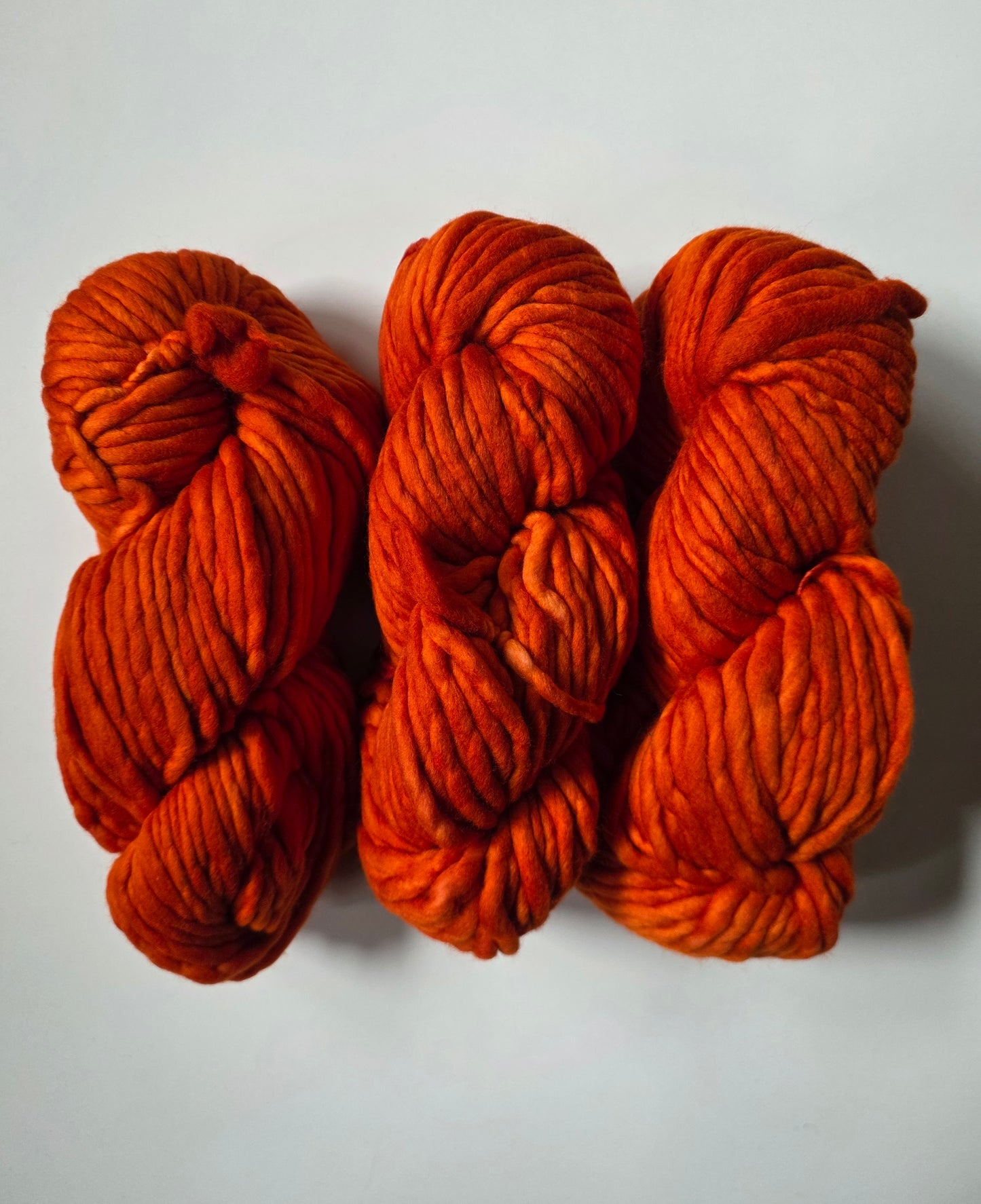 Malabrigo | Rasta | Glazed Carrot | North Road Knits | Hand Dyed | Merino Wool | Super Bulky Yarn