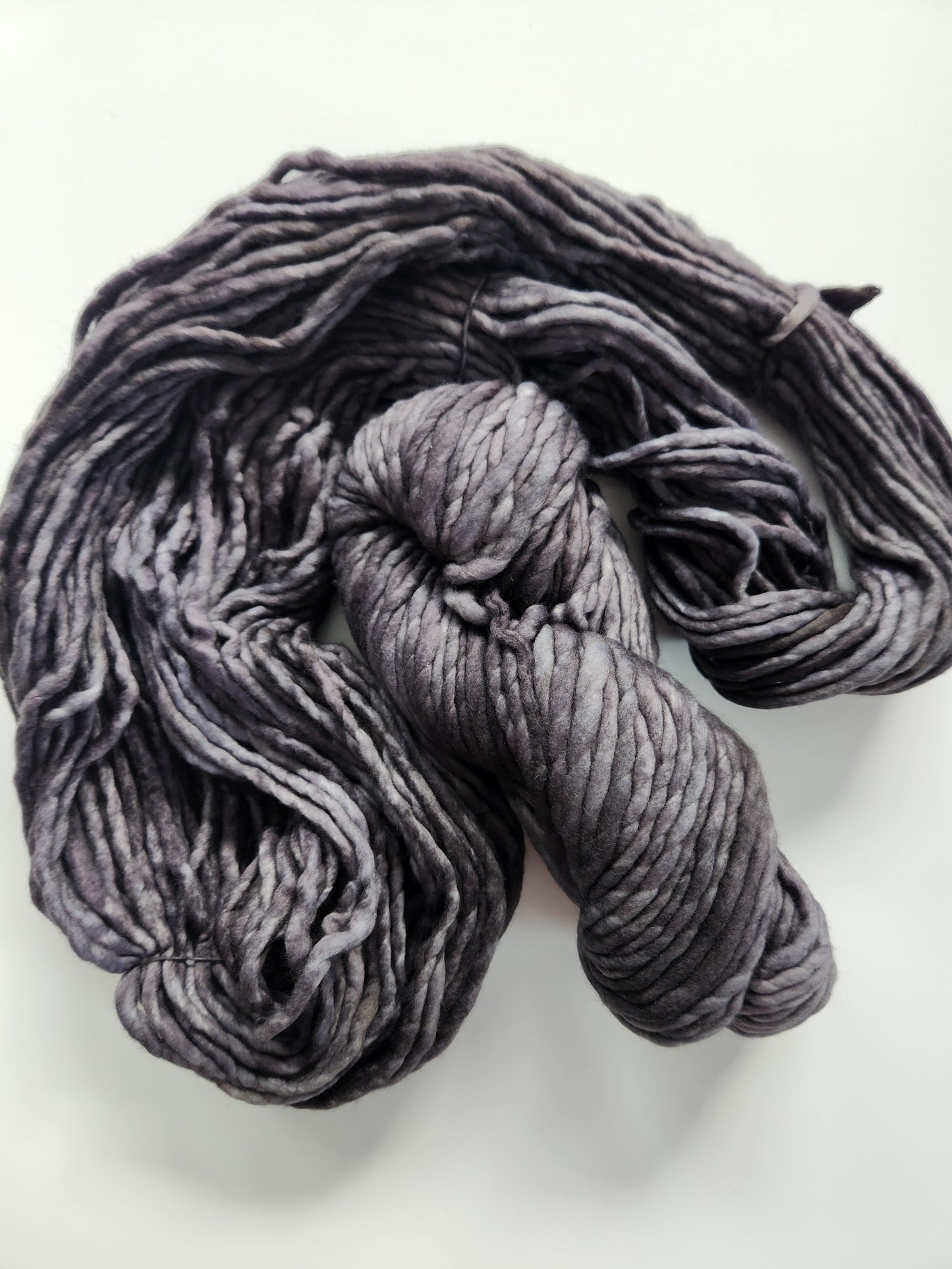 Malabrigo | Rasta | Plomo | North Road Knits | Hand Dyed | Merino Wool | Super Bulky Yarn
