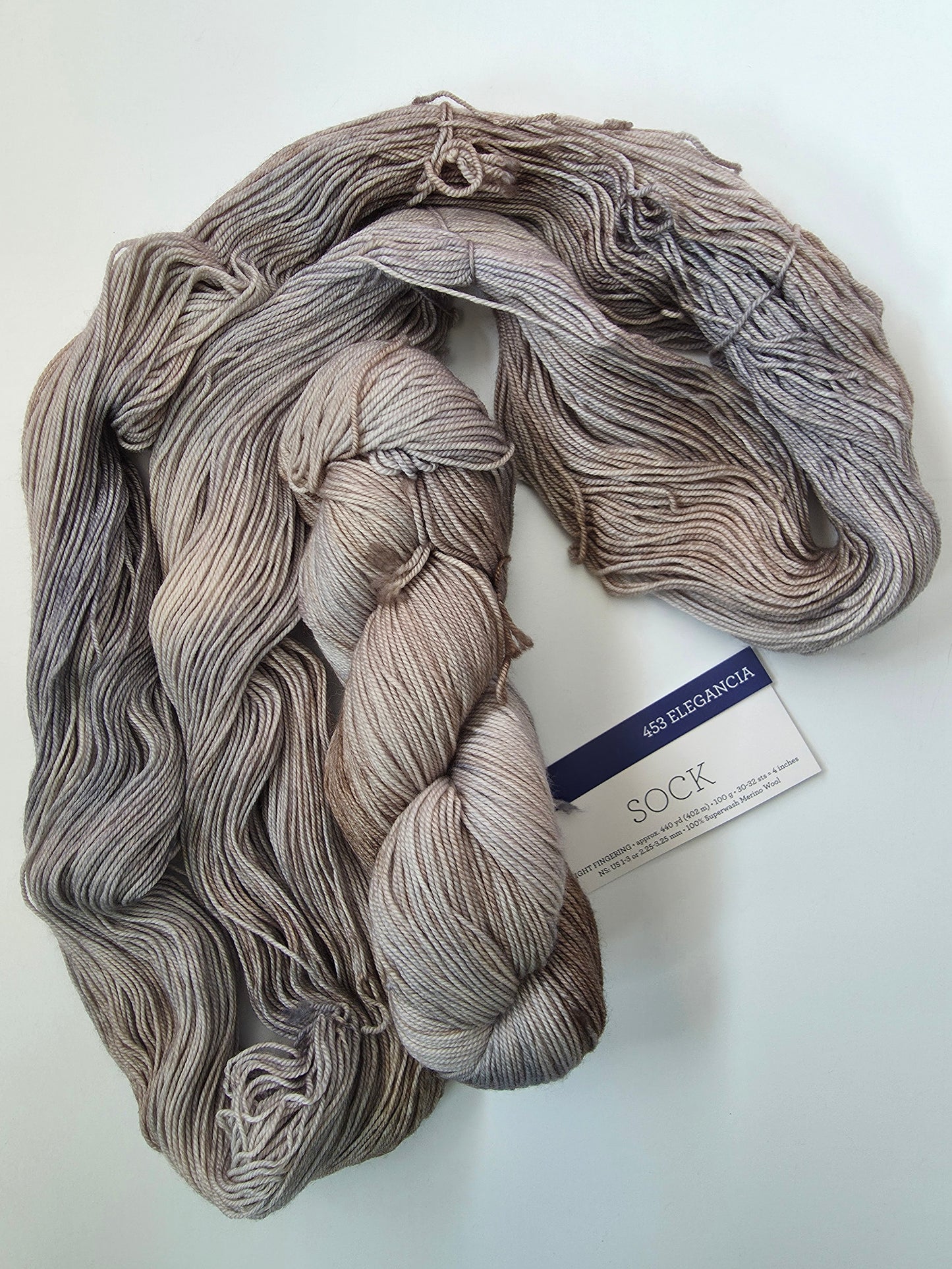 Malabrigo | Sock | Elegancia | North Road Knits | Hand Dyed | Merino Wool | 100% Super Washed Merino Wool