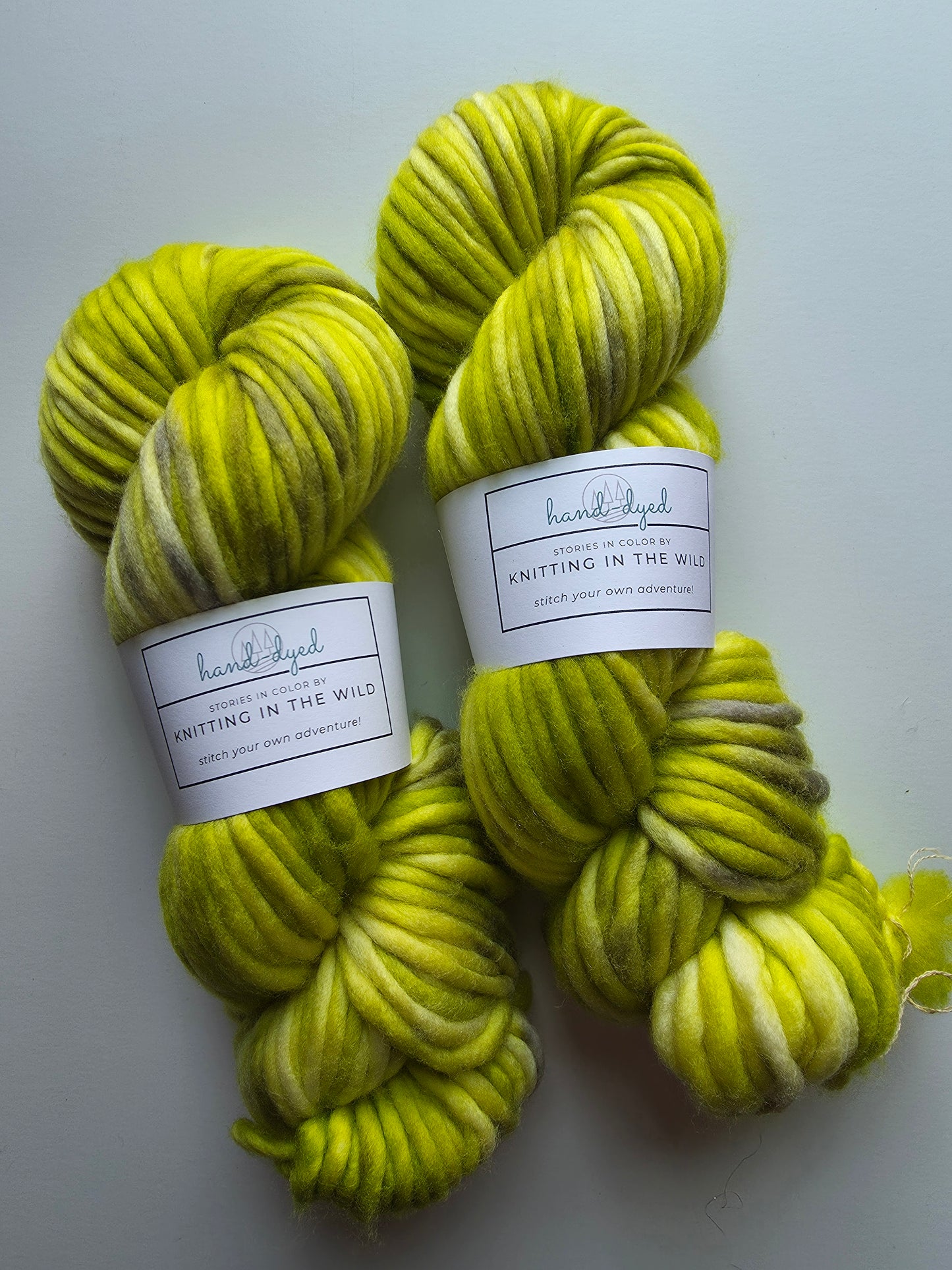 Knitting In The Wild Hand Dyed Yarn | Super Bulky | Margarita