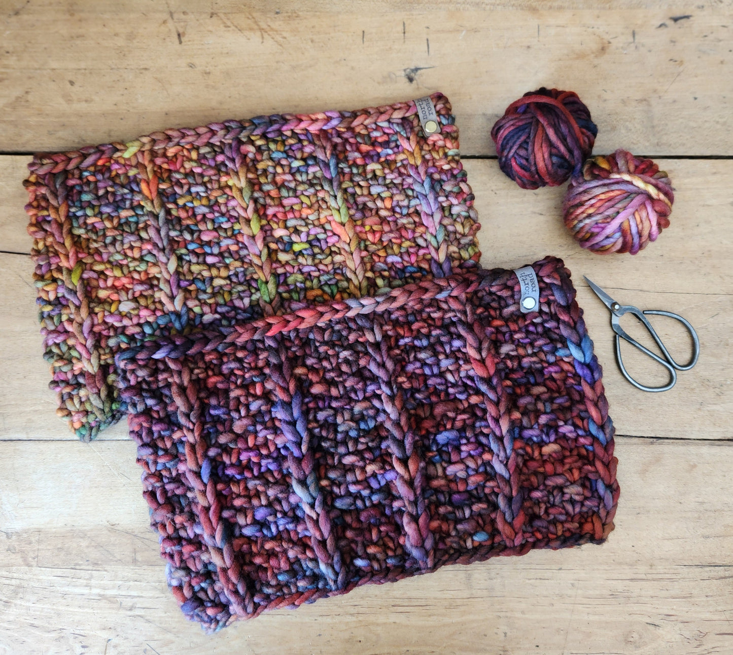 Arrowhead Trail Cowl Knitting Pattern