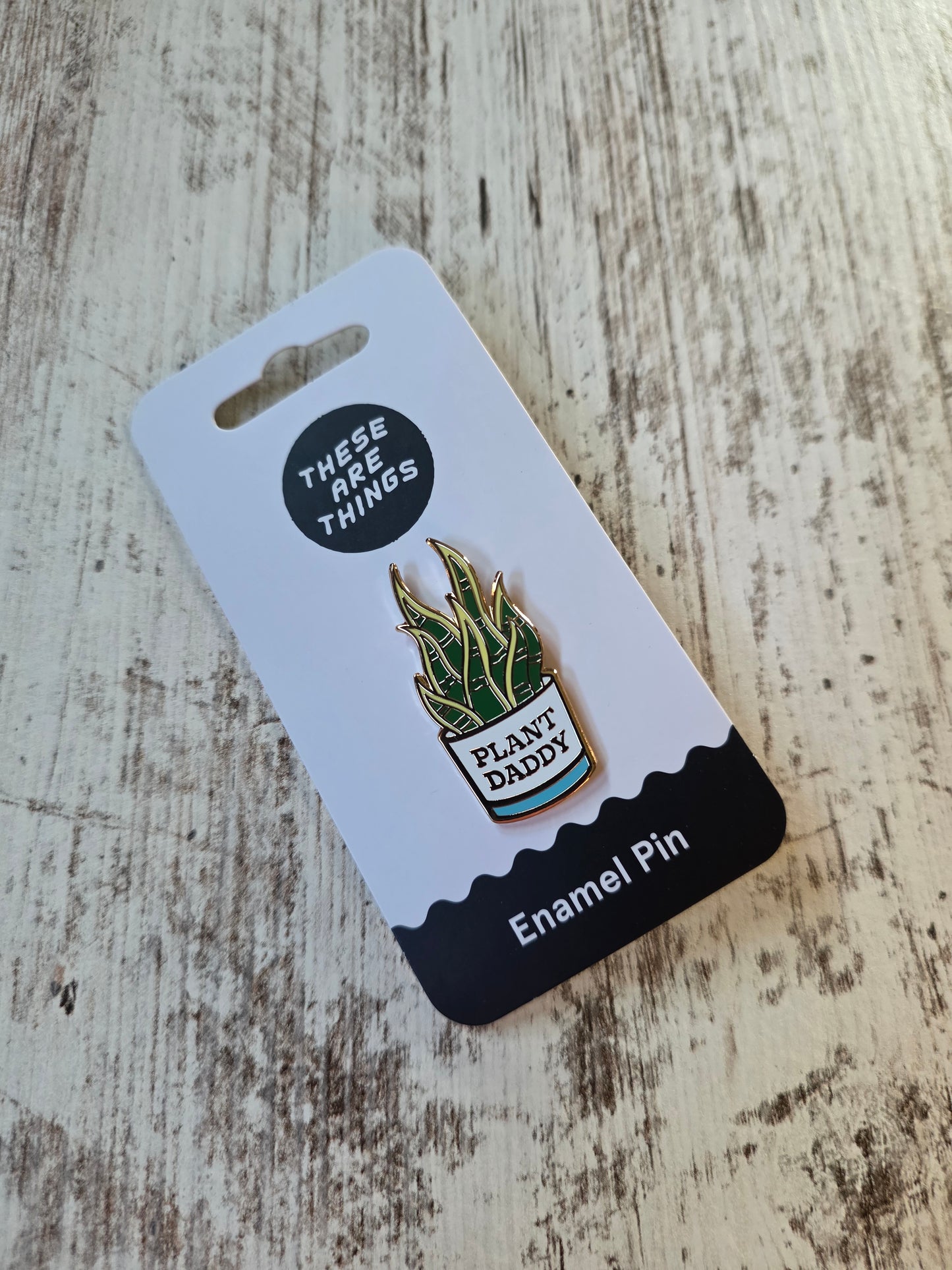 Plant Daddy Enamel Pin