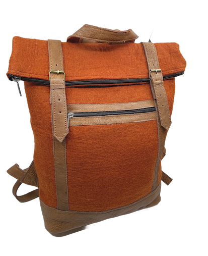 Felt Backpack | Pumpkin