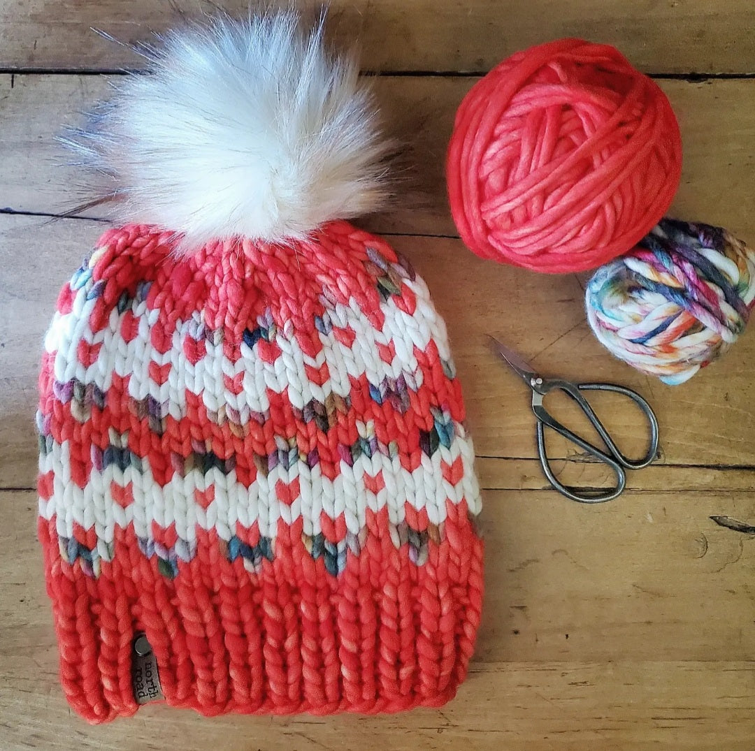 Shoreline Hat Knitting Pattern