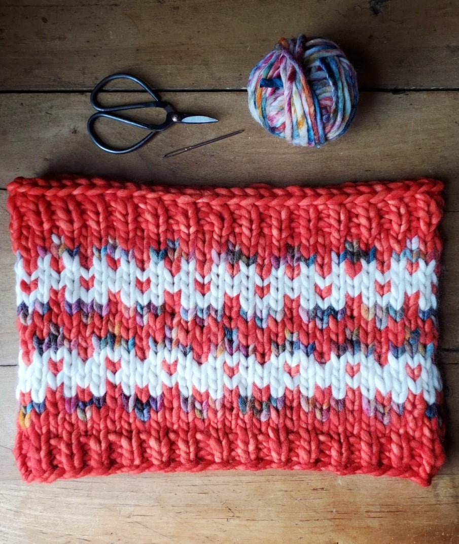 Shoreline Cowl Knitting Pattern