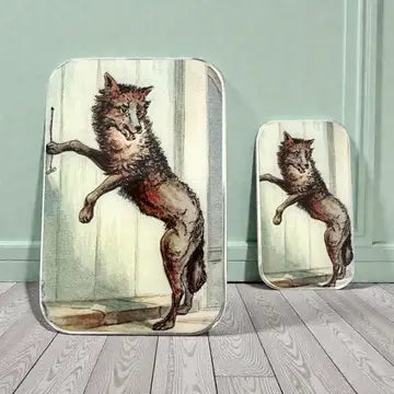 Small Wolf At The Door Notions Tin