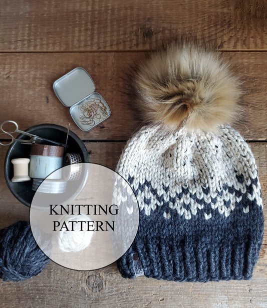 Hollow Rock Hat Knitting Pattern