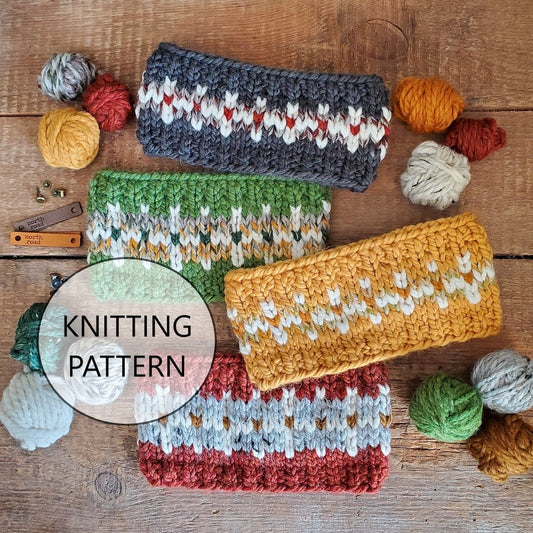 Irish Creek Headband Knitting Pattern