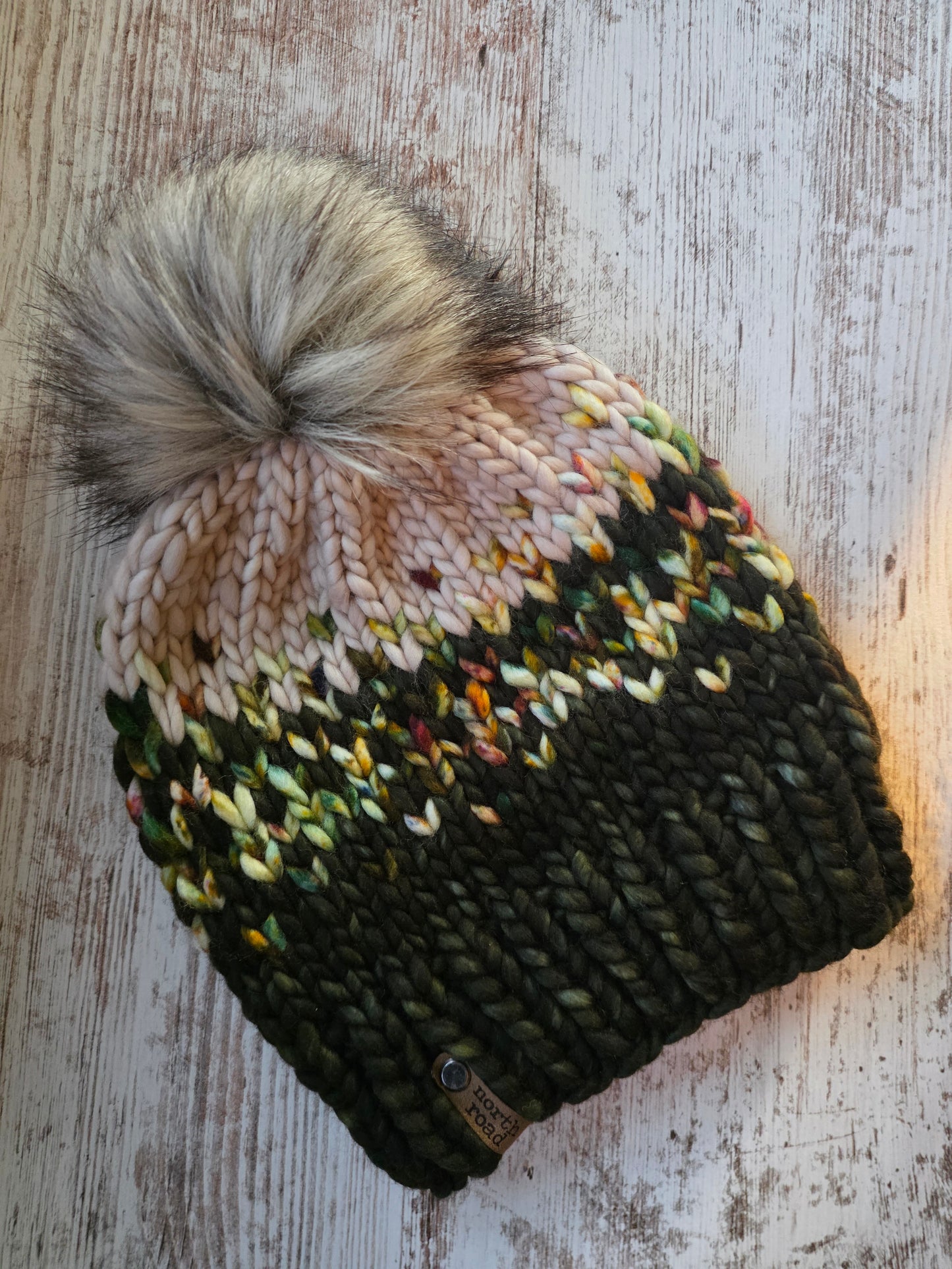 Merino Wool Pom Hat