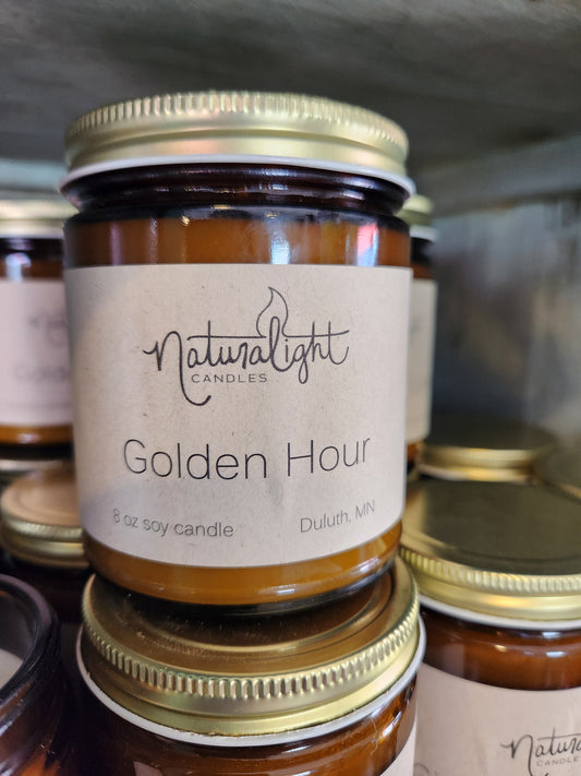 Naturalight Candle, Golden Hour