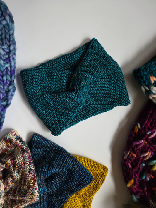 Merino Wool Twisted Headband
