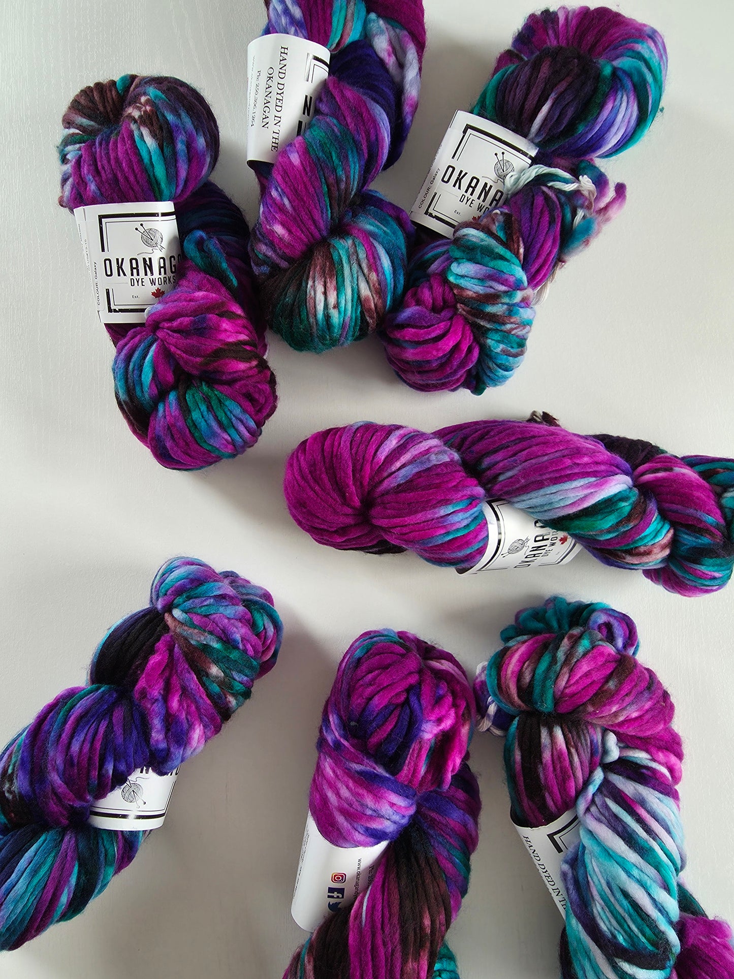 Okanagan Dye Works | Super Bulky | Galaxy