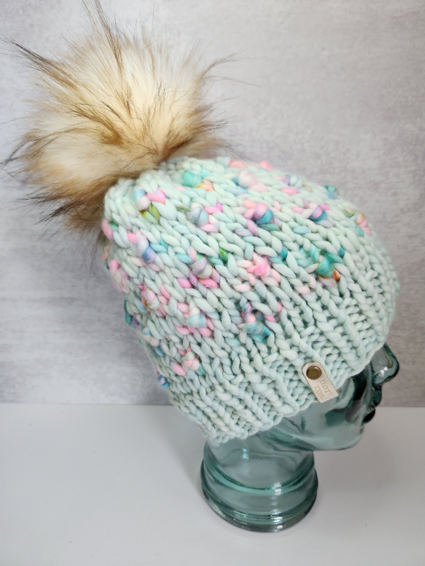 Merino Wool Pom Hat