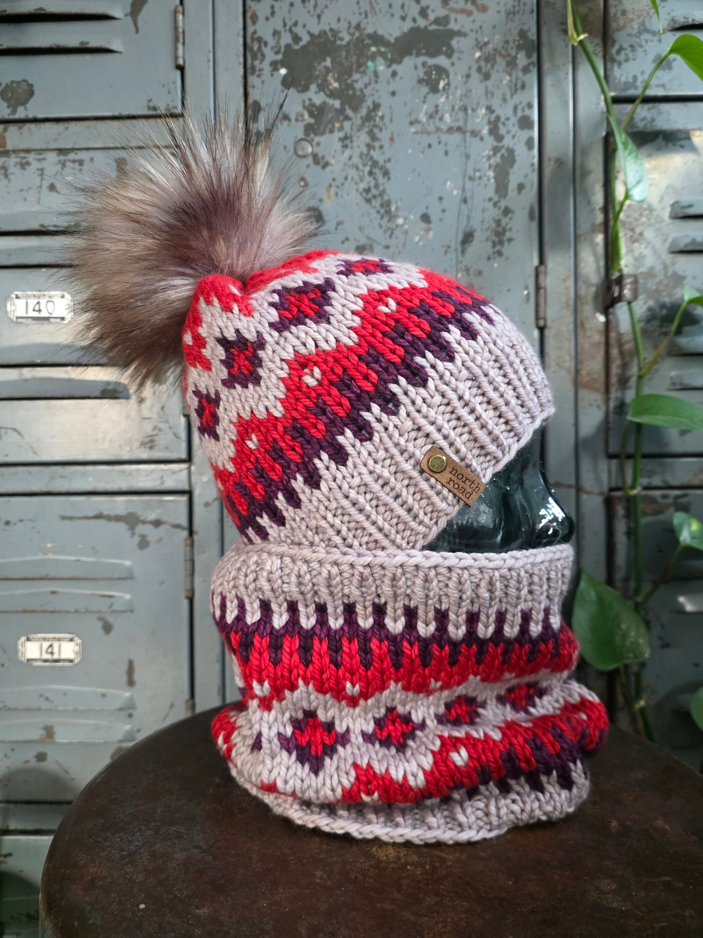 Merino Wool Hat and Cowl Set