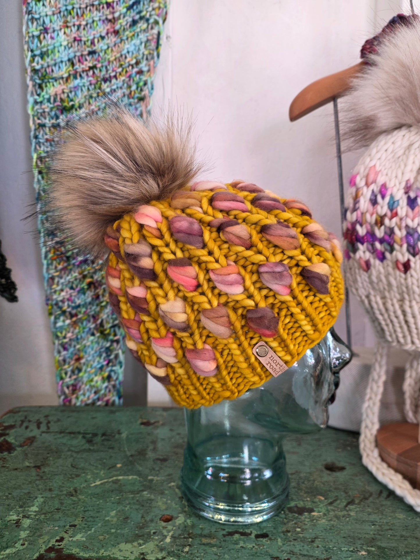 Merino Wool Pom Hat