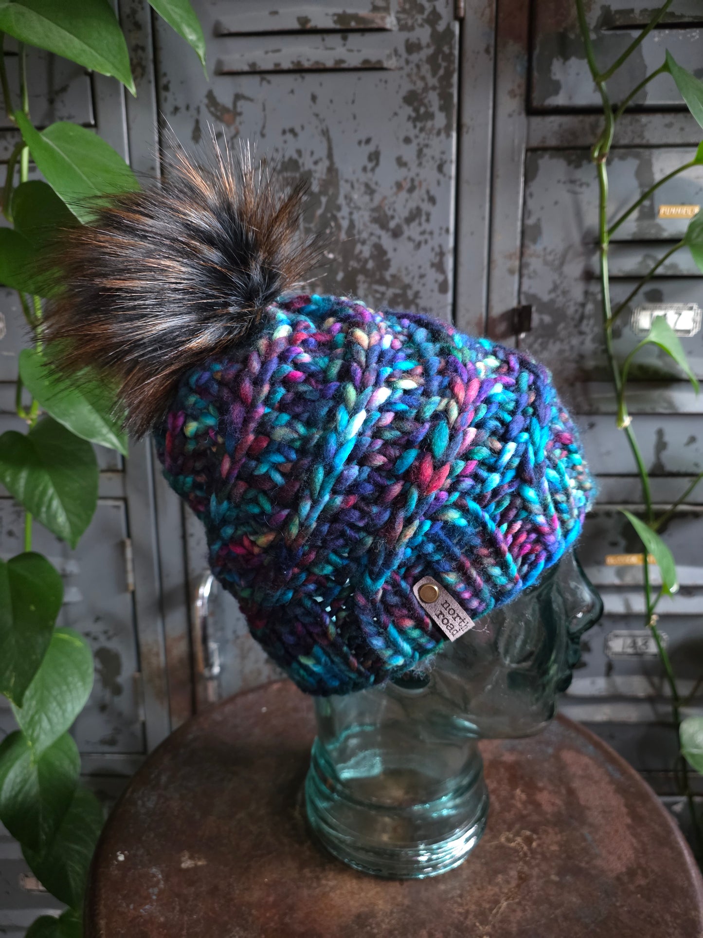 Merino Wool Pom Hat