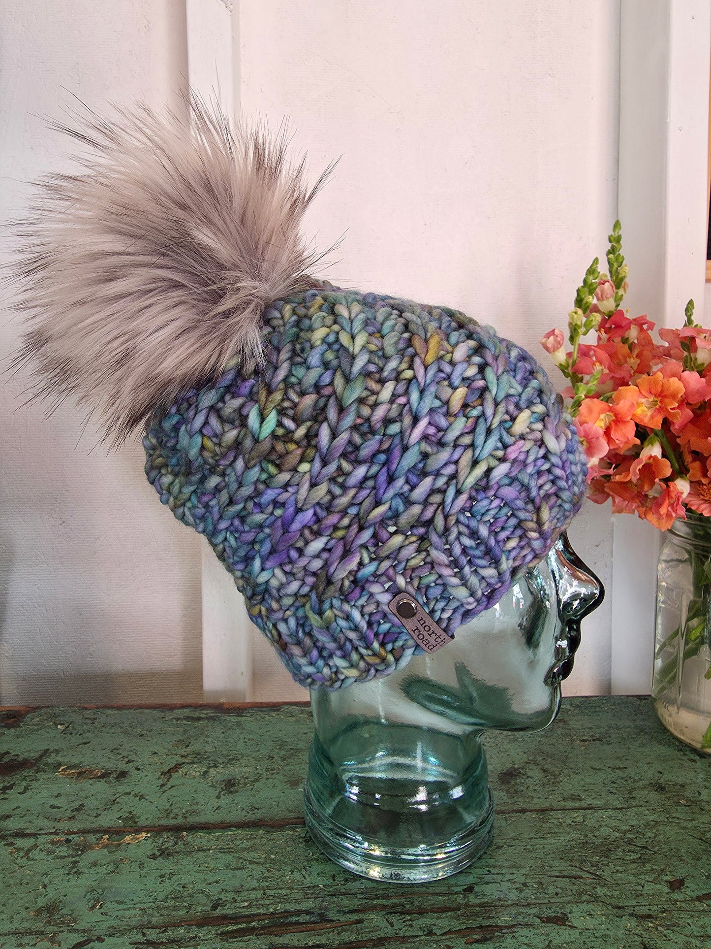 Merino Wool Pom Hat