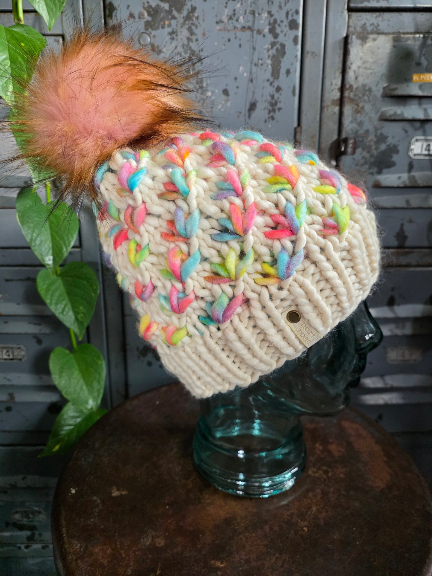 Merino Wool Pom Hat