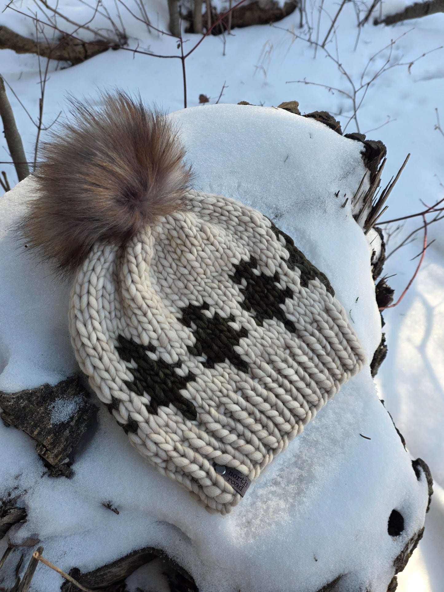 Merino Wool Pom Hat