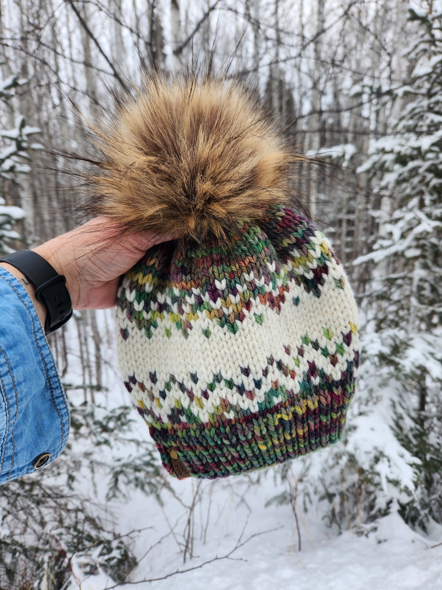 Merino Wool Pom Hat