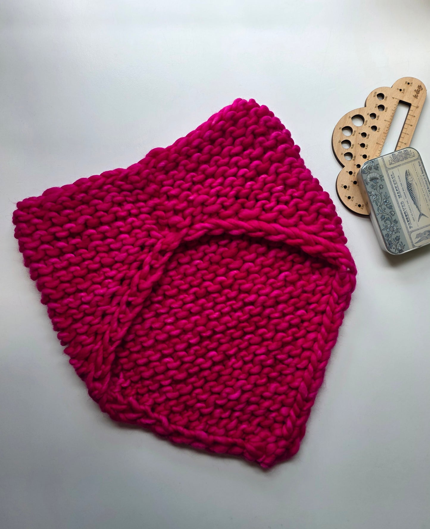 Merino Wool Bandana Cowl