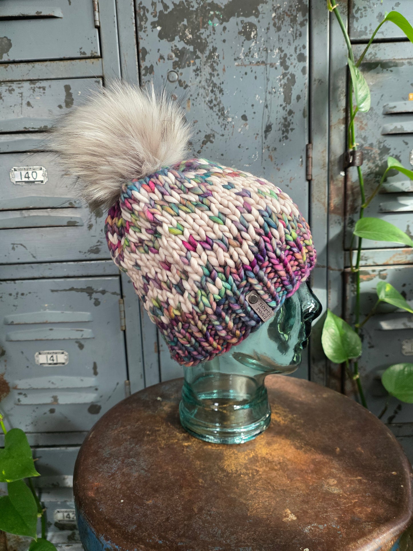 Merino Wool Pom Hat