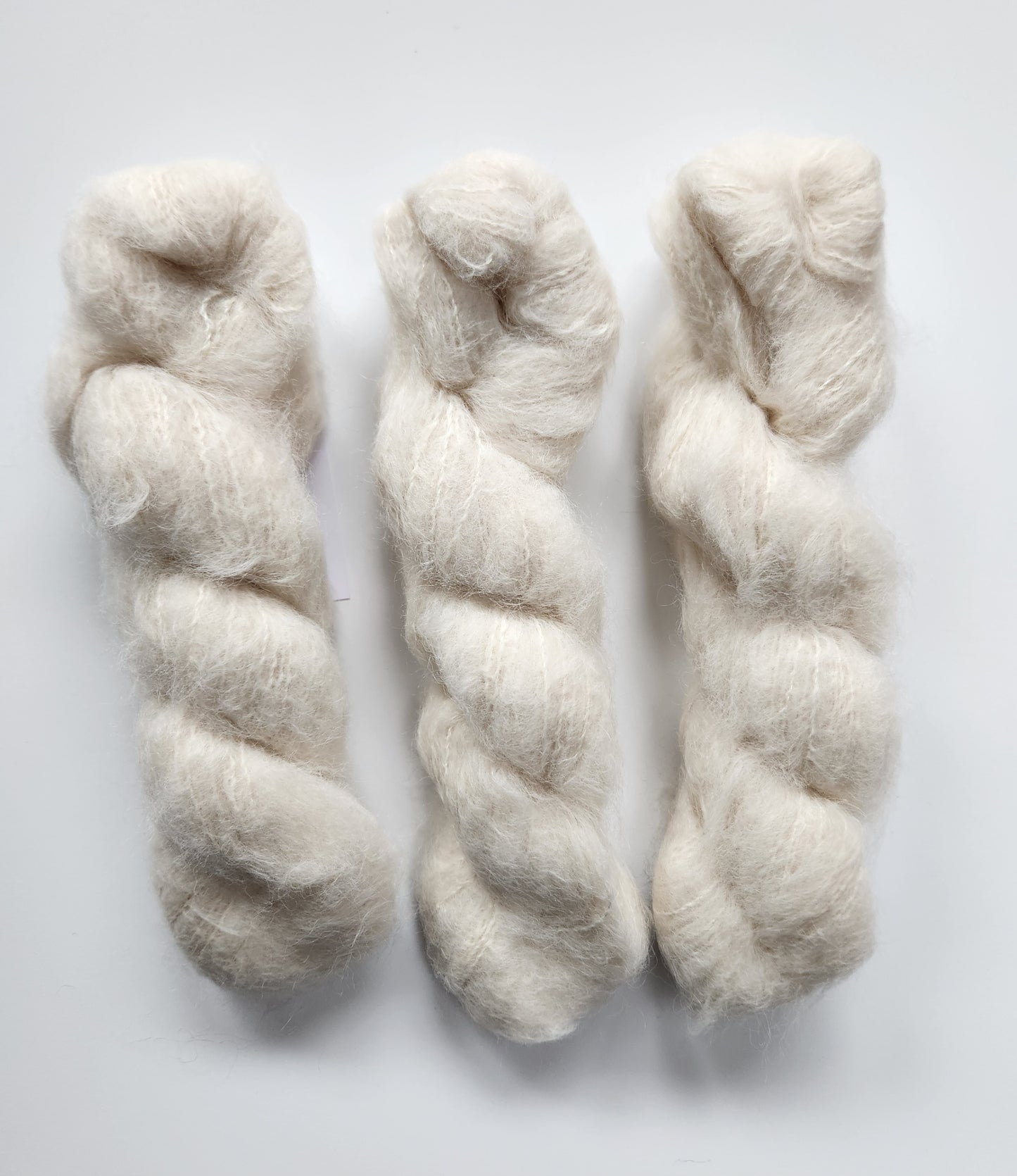 Blue Sky Fibers | Brushed Suri | No. 900 Whipped Cream