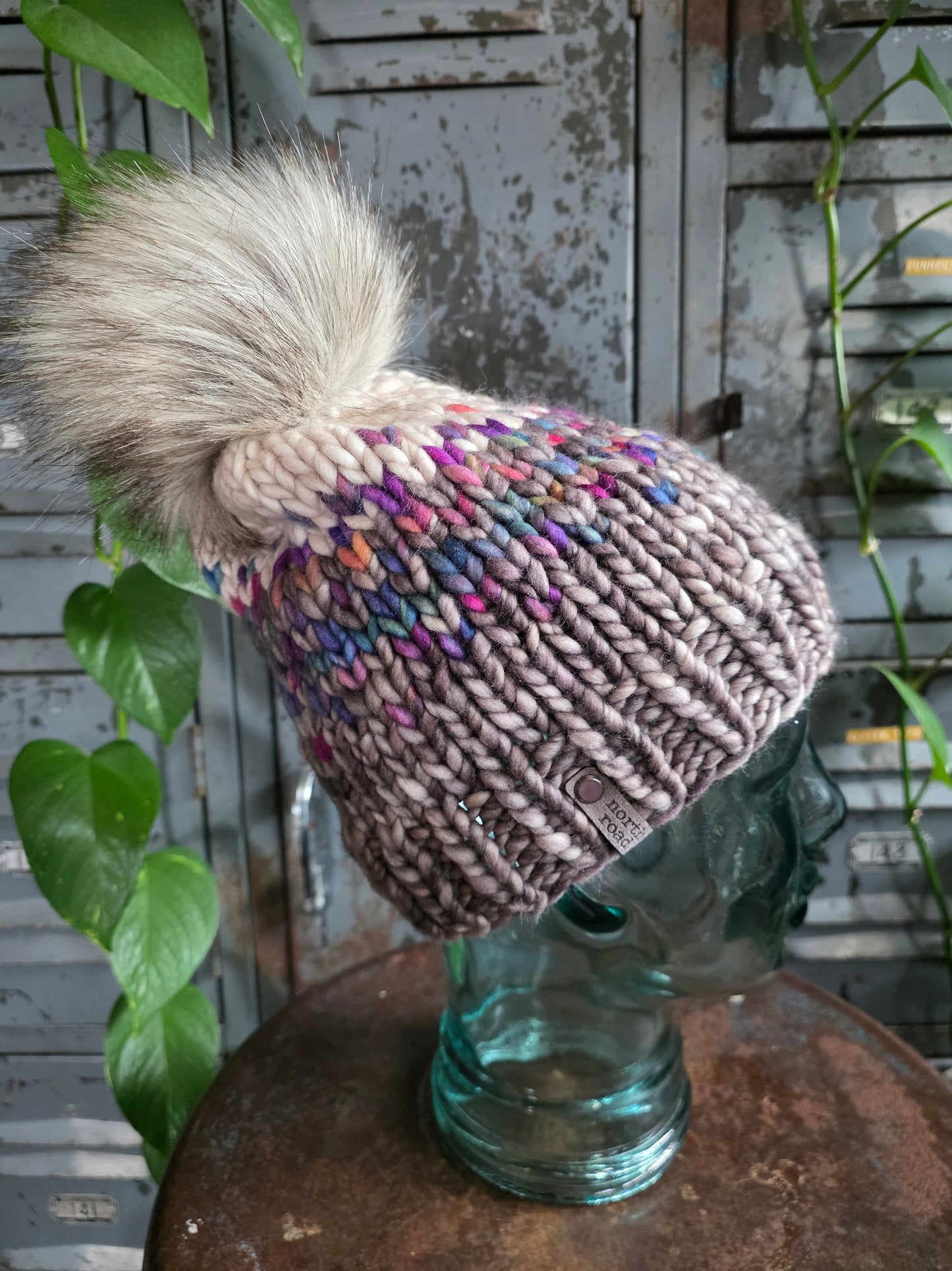 Merino Wool Pom Hat