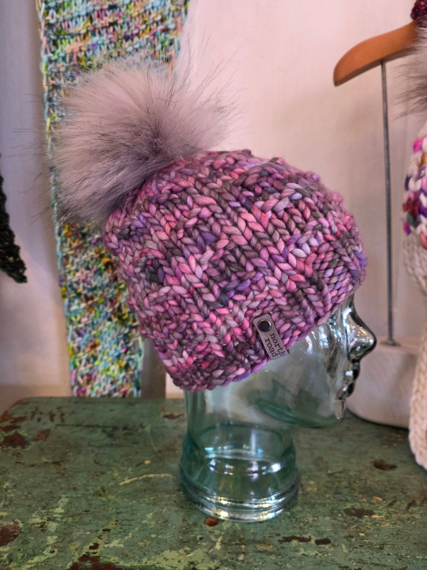 Merino Wool Pom Hat
