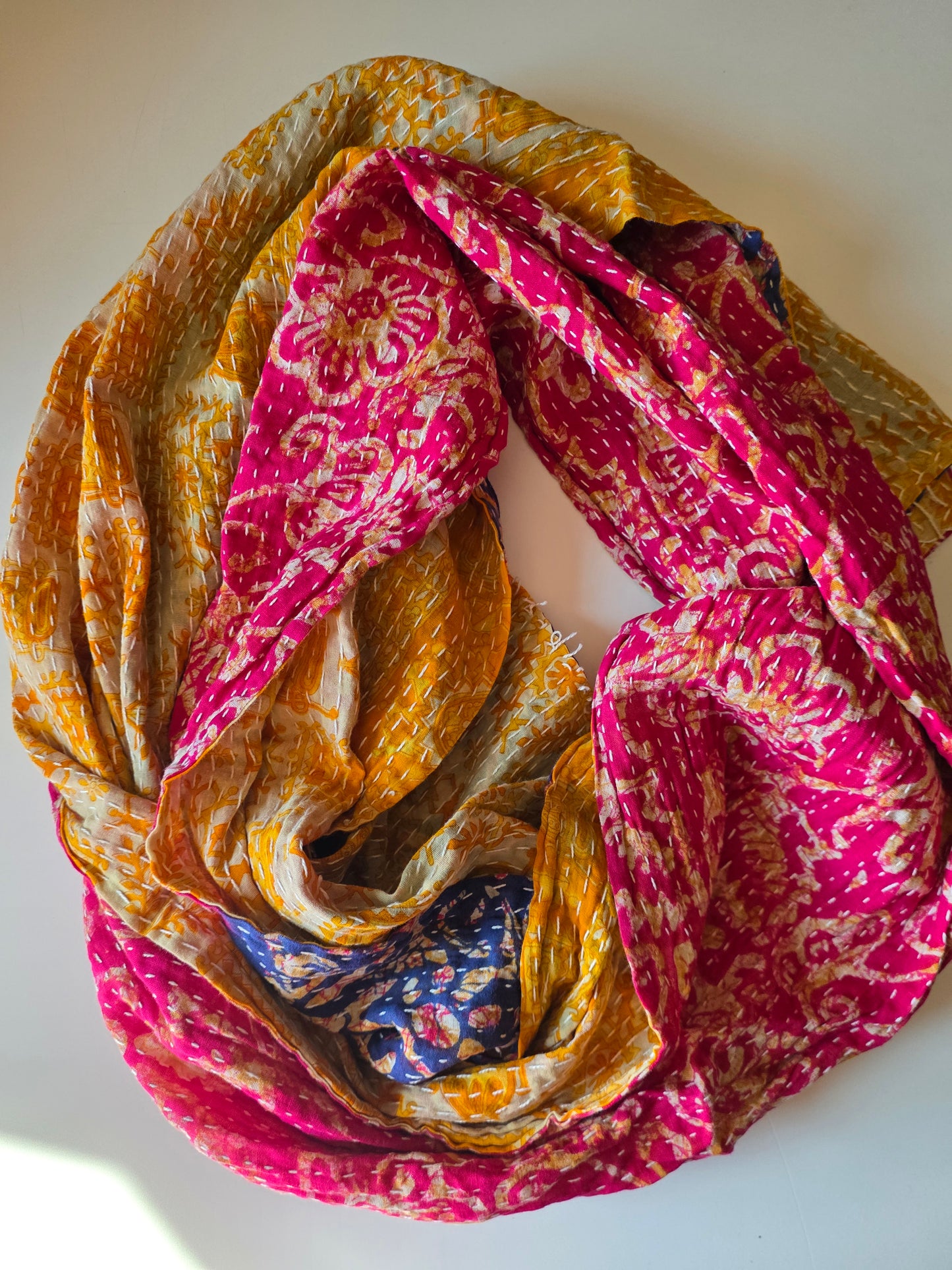 Kantha Scarf