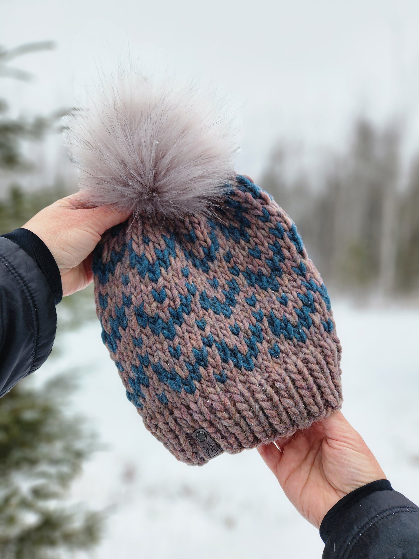 Wool Pom Hat