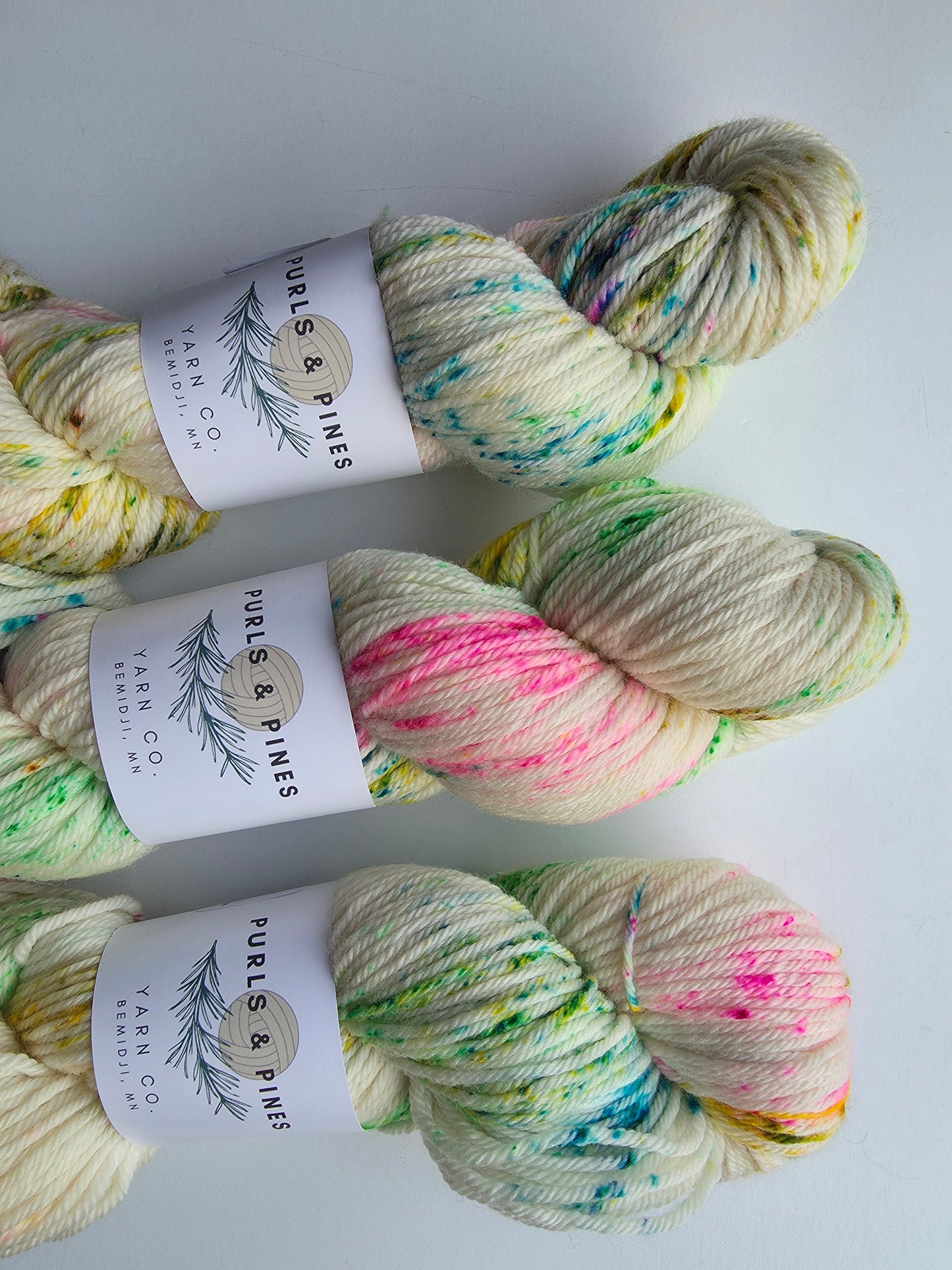 Purls & Pines | Worsted | Cotton Candy
