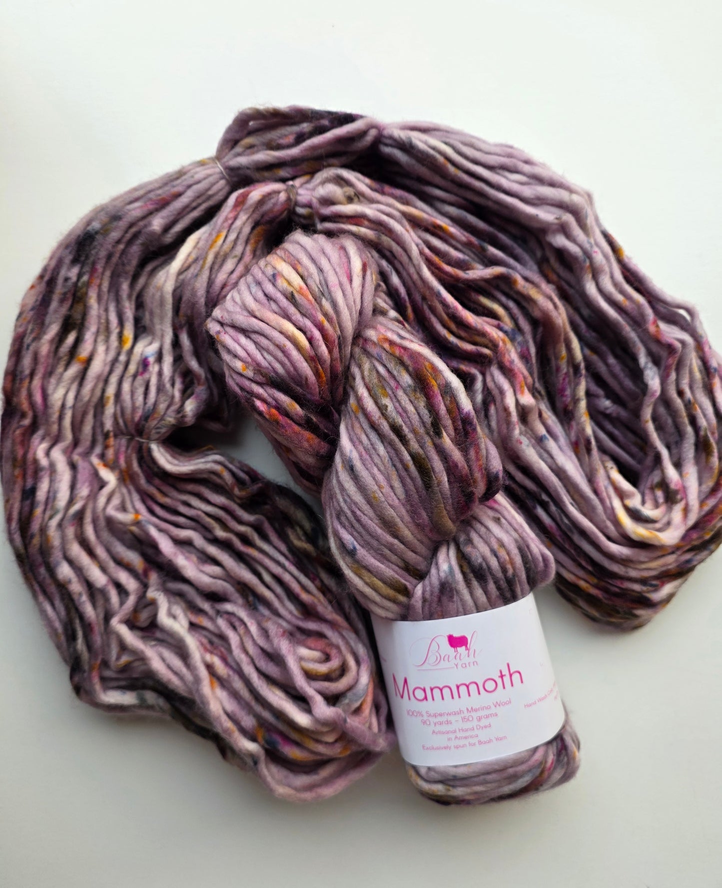 Baah Yarn | Mammoth | Aubergine Queen