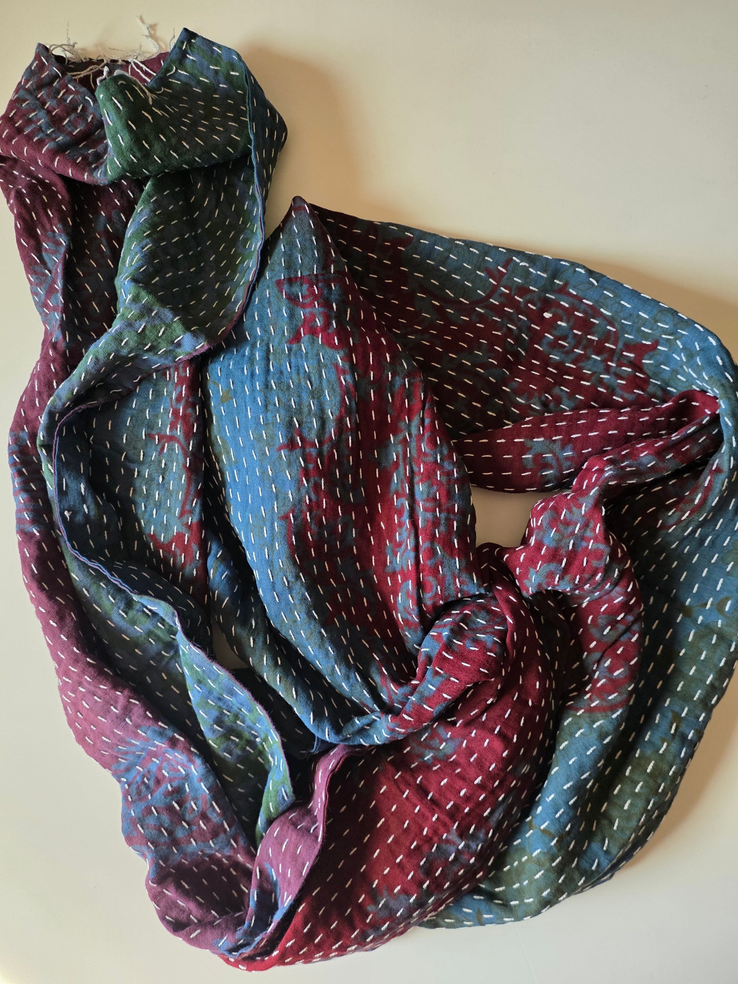Kantha Scarf