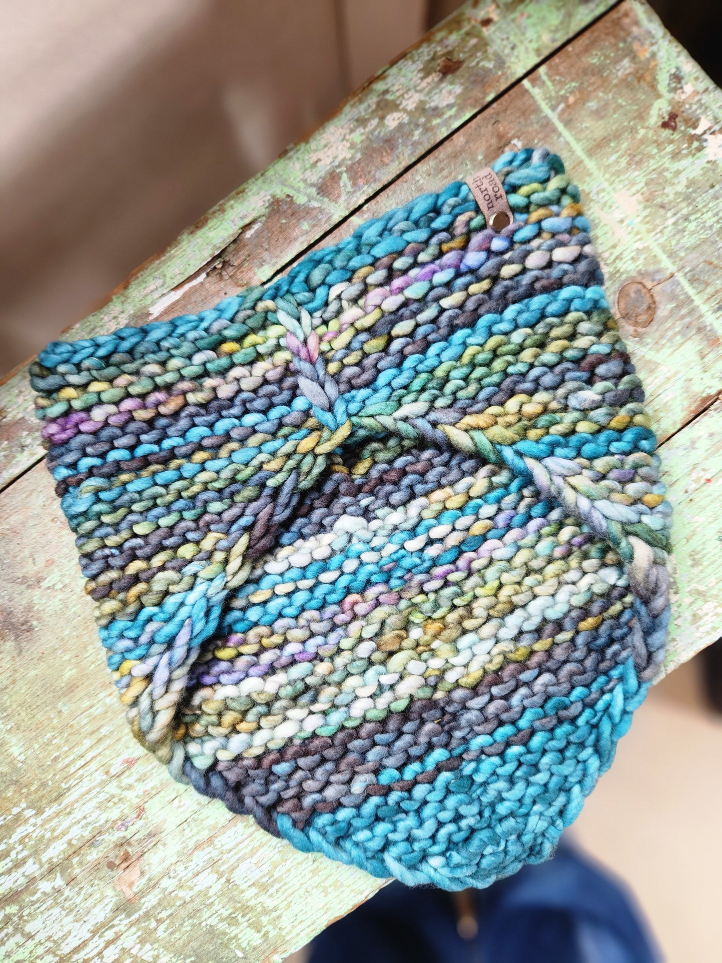 Merino Wool Bandana Cowl