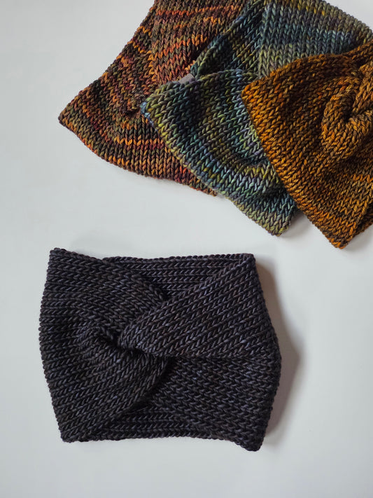 Merino Wool Twisted Headband