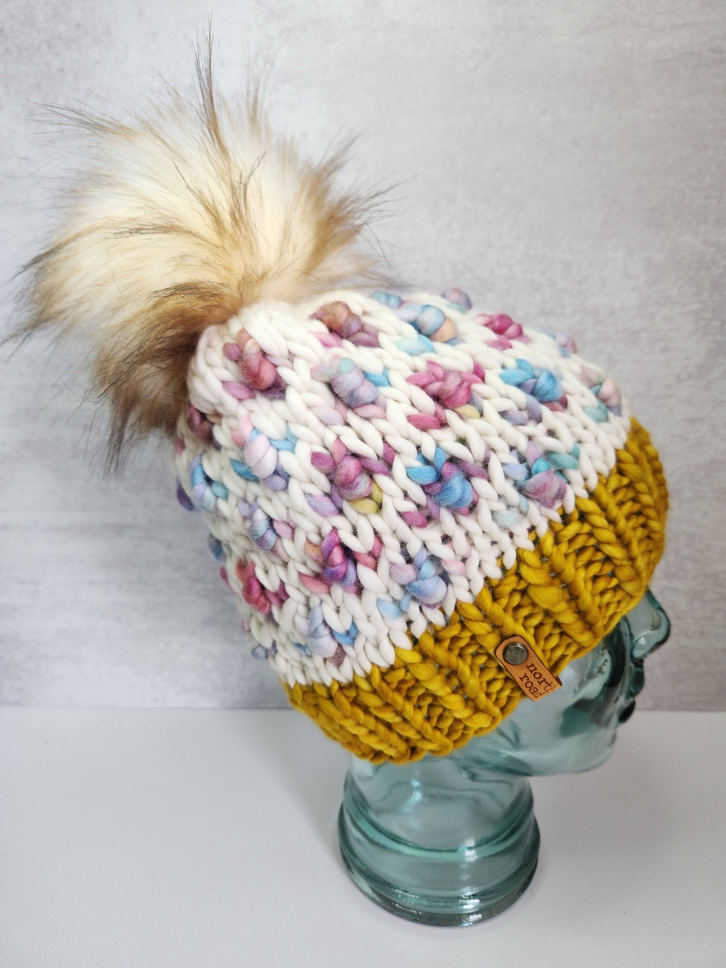 Merino Wool Pom Hat