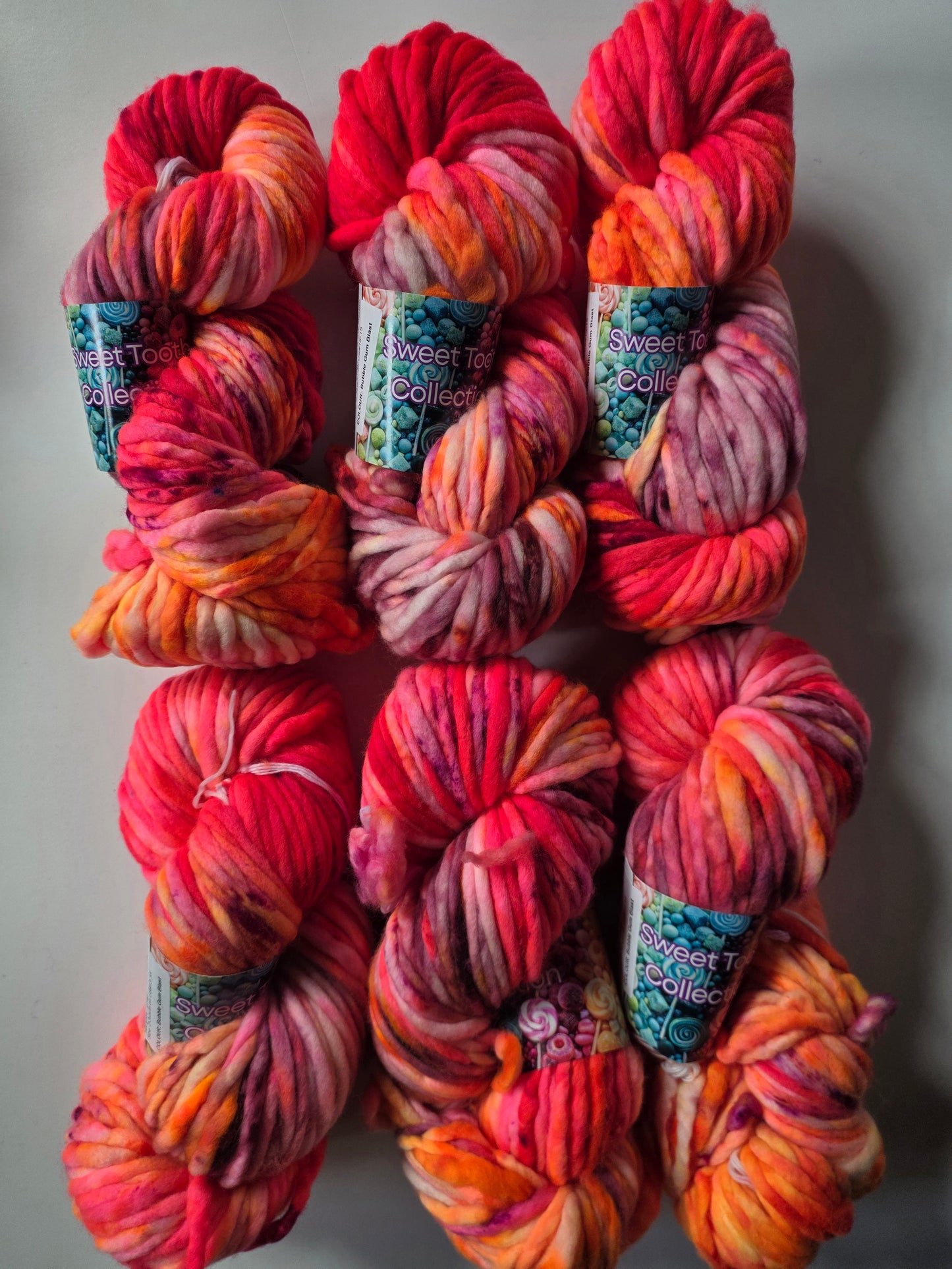 Okanagan Dye Works | Super Bulky | Bubble Gum Blast